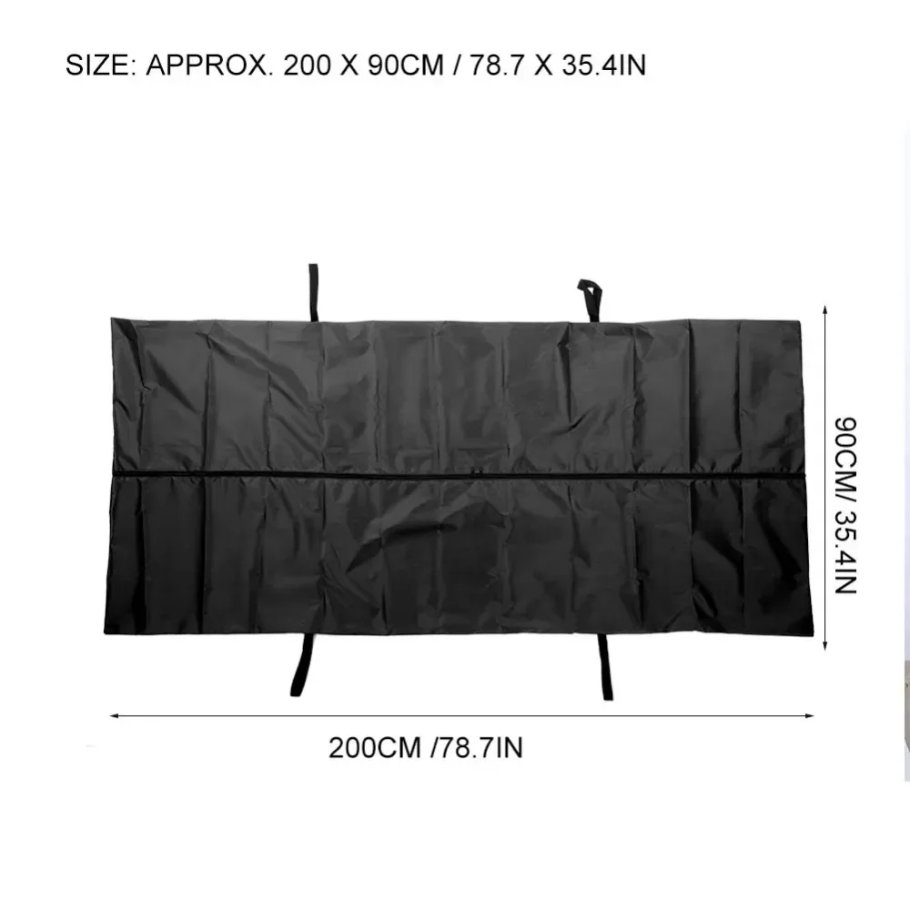 Bolsas de transporte de 200x90cm, bolsa de almacenamiento de cuerpos muertos a prueba de fugas, para Hospital