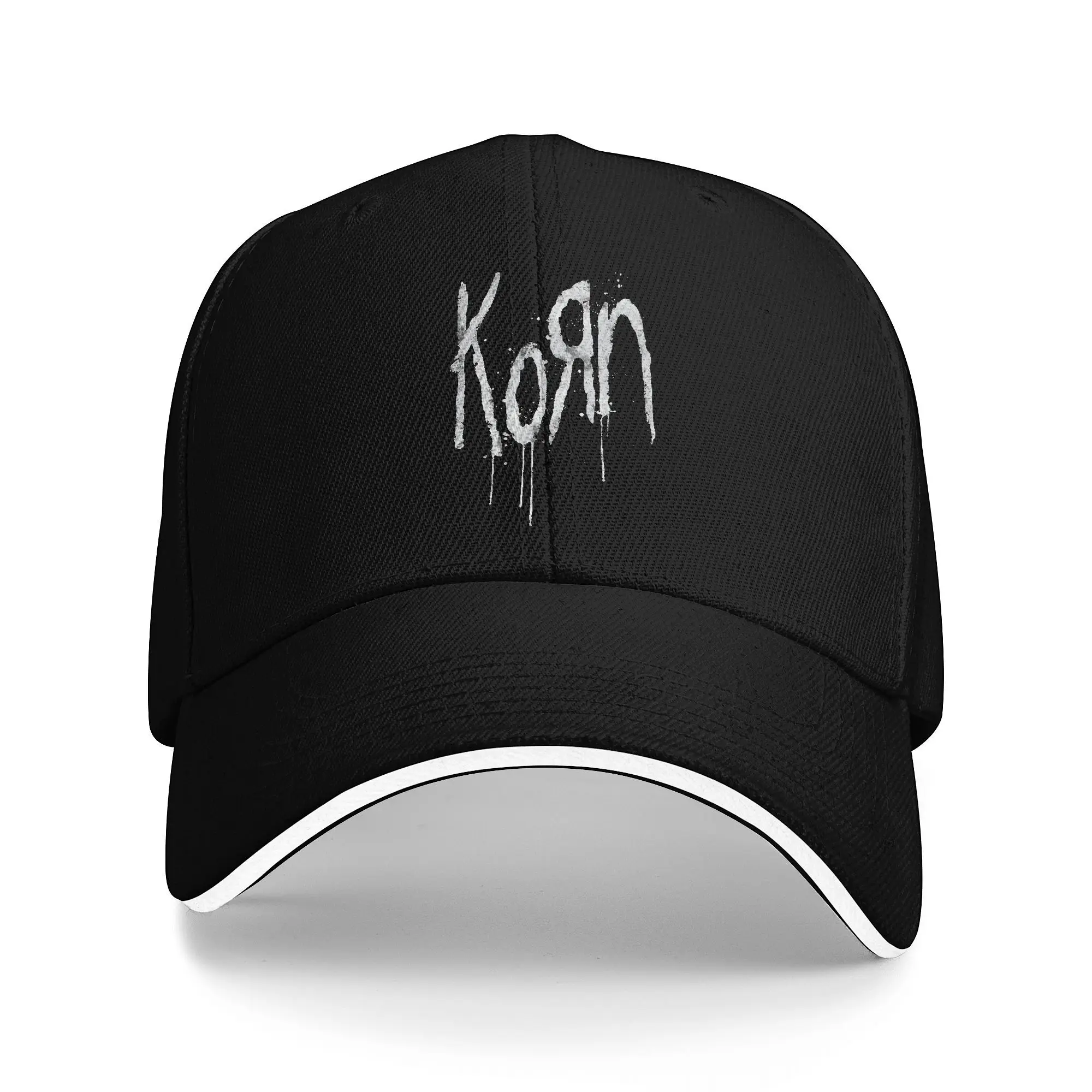 Unisex Korn Metal Music Band Outdoor Hat Spring  Adjustable Cap Casual Baseball Cap Snapback Hats