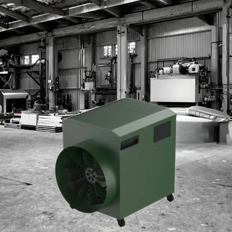 

30kW Stainless Steel Square Smart Model Heating Fast Powerful Industrial Finned Electric Air Heater Hot Air Blower for Factory