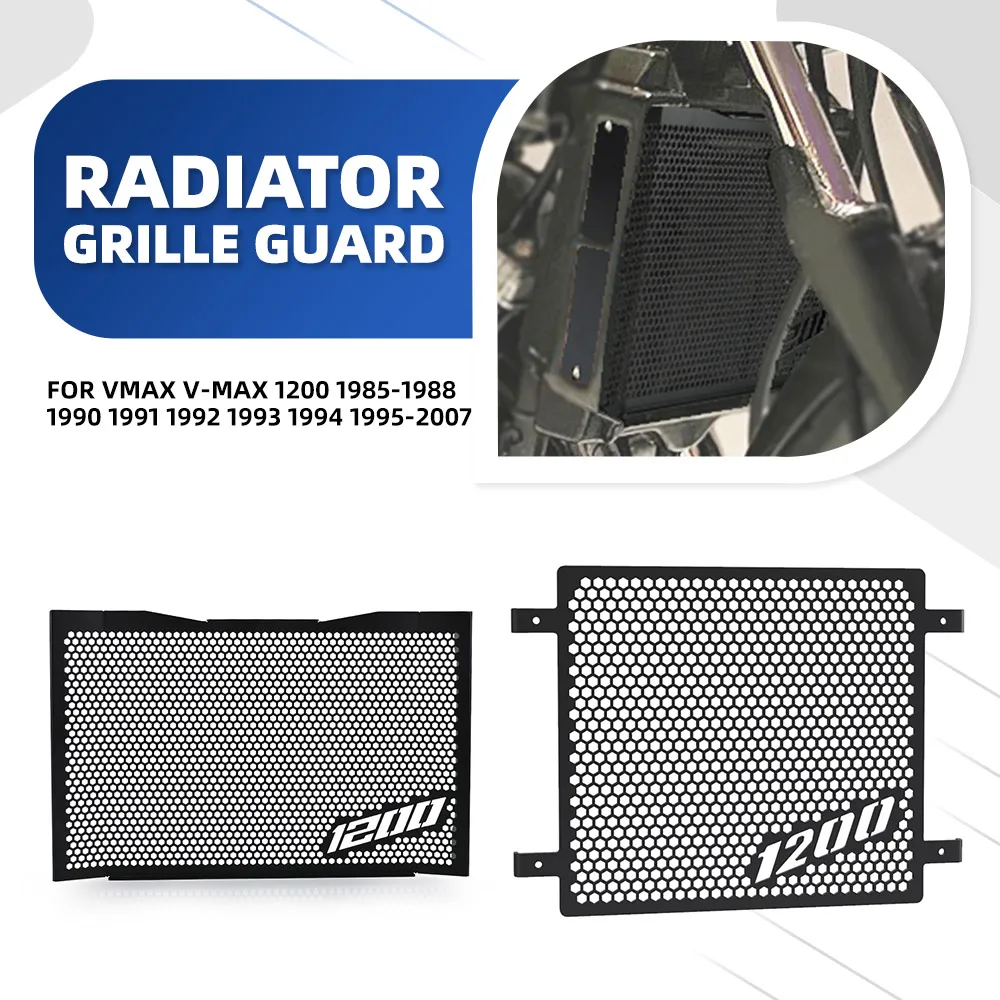 

FOR YAMAHA VMAX V-MAX 1200 1985-1986-1987-1988-1990-2007 Motorcycle Radiator Cover Grill Guard Protection Water Tank Mesh Cover