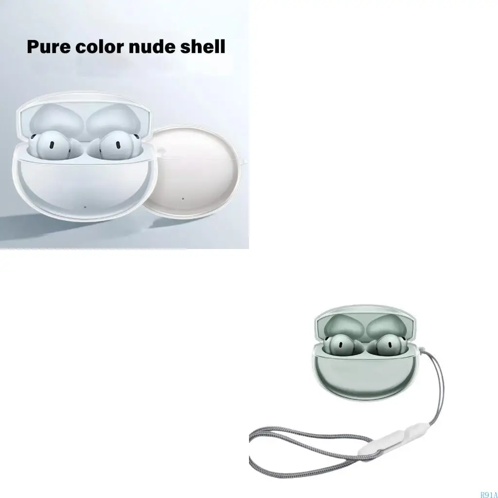 R91A 새싹을위한 R91A 헤드폰 슬리브 4 충격 저항성 Nonslip 방수 커버 인클로저