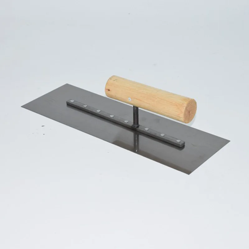 Imagem -03 - Gesso Trowels Putty Knife Cement Knife Aço Carbono Cabo de Madeira Alvenaria Trowel Raspador Knife Ferramentas Drywall 270 mm 300 mm