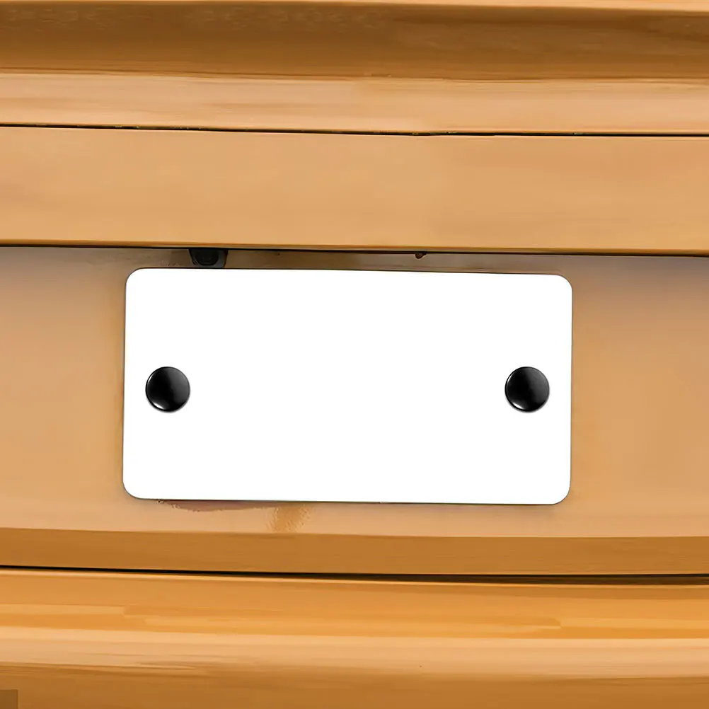 

20 Pairs License Plate Screws ABS Anti Theft Clips for Car Truck SUV Motorcycle Inspection Fixing Accessories Plastic Caps