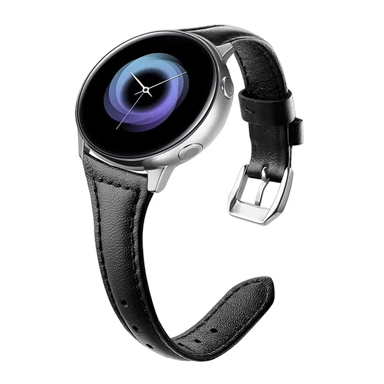For Samsung Galaxy 7 strap, small waist women's fashion leather strap 20-22mm watch straps