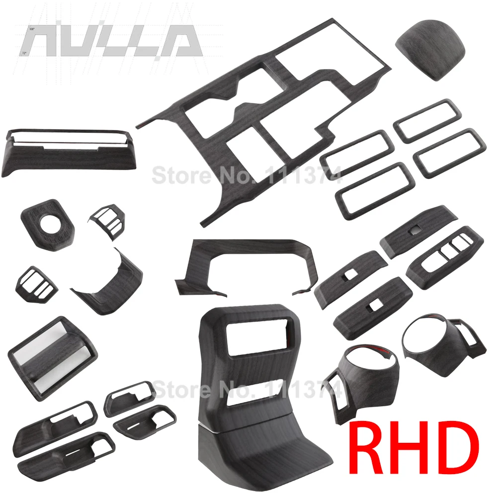 

RHD for Toyota Land Cruiser 250 Prado LC250 2024 Peach Wood Interior Gear Shift Lift Switch Panel Air Vent Outlet Cover