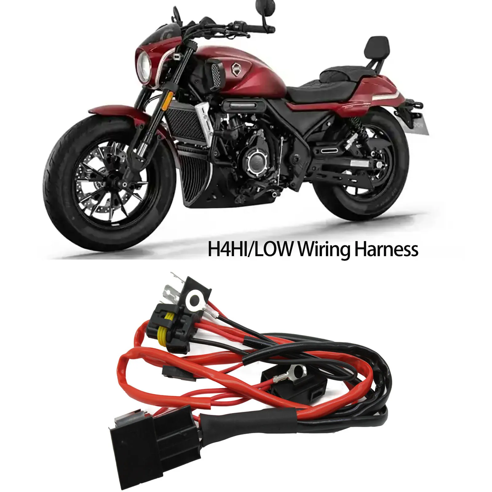 1Pcs Hid Led H4 Hi/…