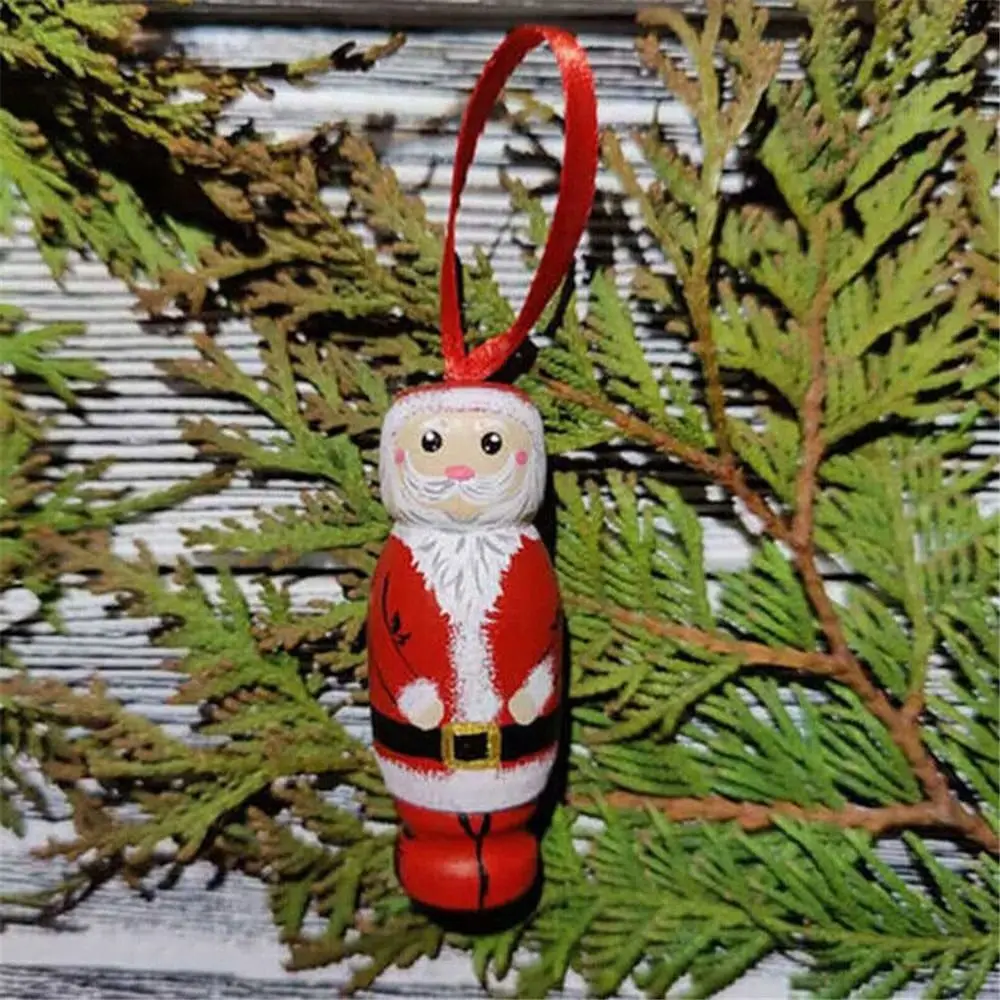 Gift DIY Novel Party Decors Funny Santa Ornament Holiday Hanging Christmas Tree Decoration