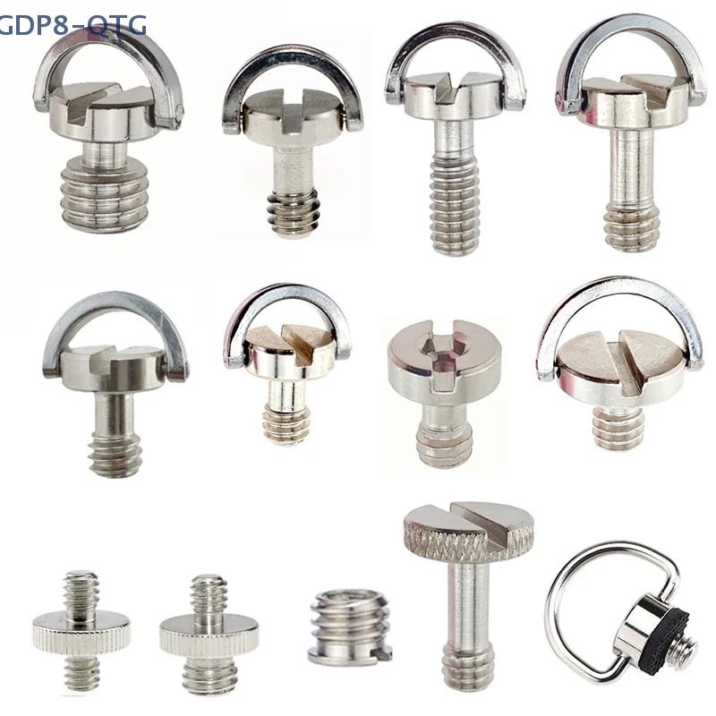 1Pc 1/4Inch D-Ring …