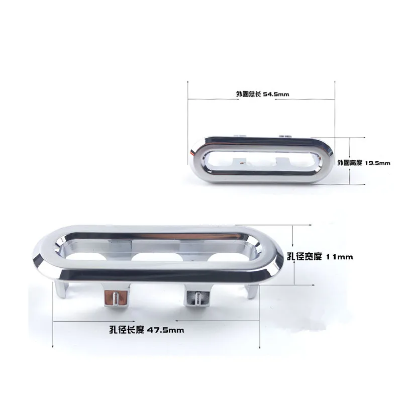 Plastic Sink Hole Overflow Cover for Kitchen Bathroom Basin Trim Bath Drain Cap Sink Wash Basin Round Overflow Ring Plug