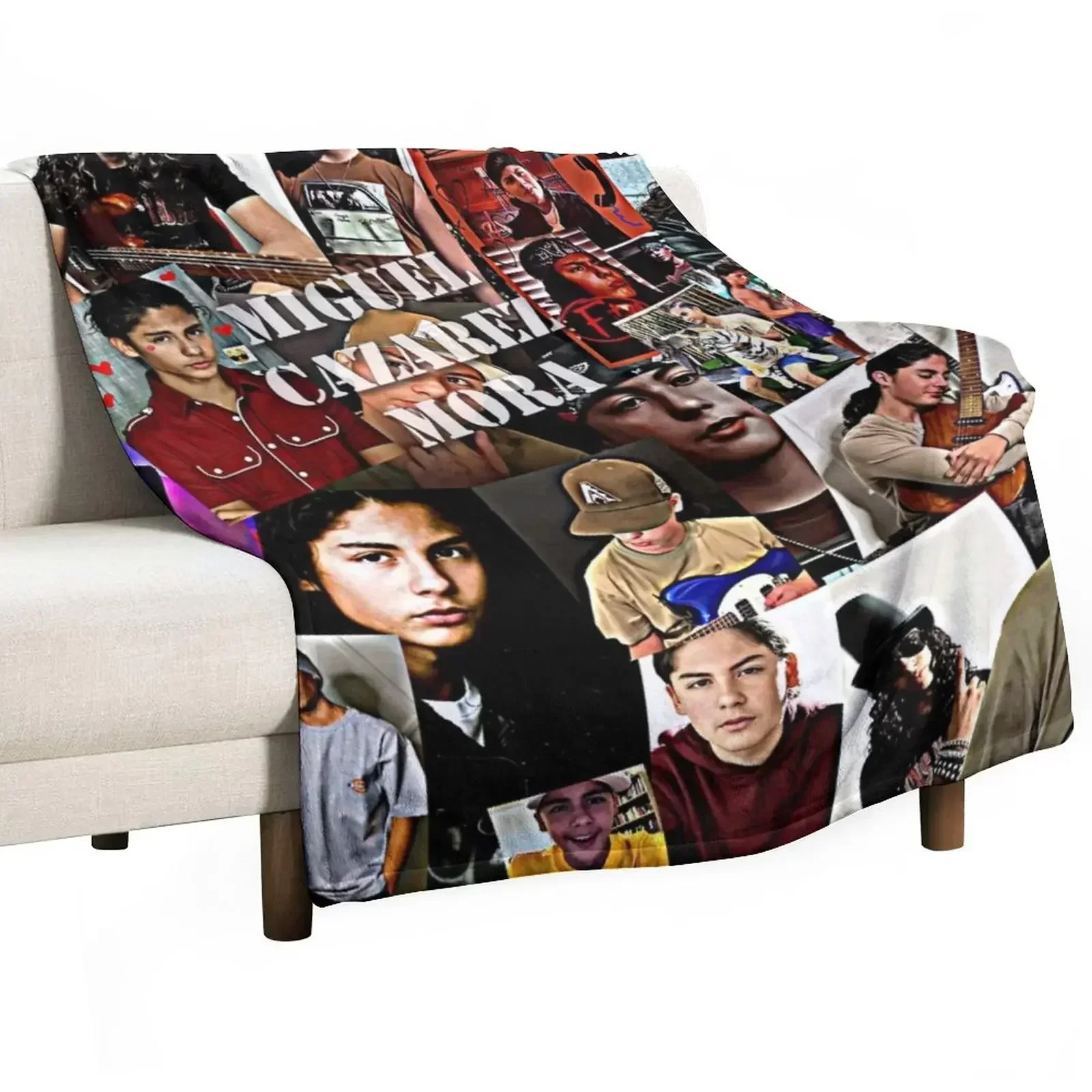 

miguel cazarez mora Throw Blanket Long Lasting Soft Plush Blanket for Daily Use