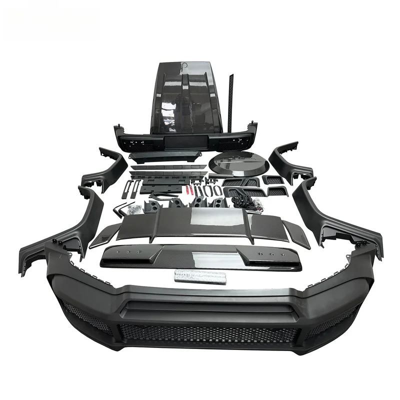 High Quality B Style G800 PP Dry Carbon Fiber Body Kit Fit For G Class W464 G63 G500 G550 Upgrade Tuning Parts