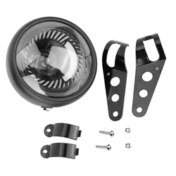 Universal 6.5 Inch Led Motorcycle Headlight Headlamp with Bracket For Harley BMW Yamha Honda DC12V