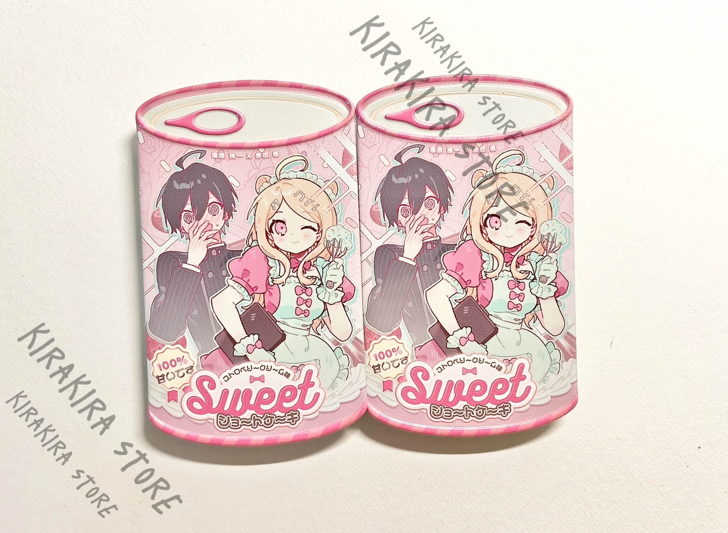 Danganronpa Kaede Akamatsu Saihara Shuichi شارة أنيمي بروش الاكريليك الدائمة تأثيري شعار تذكرة كعب دبوس الصدر مجموعة الهدايا