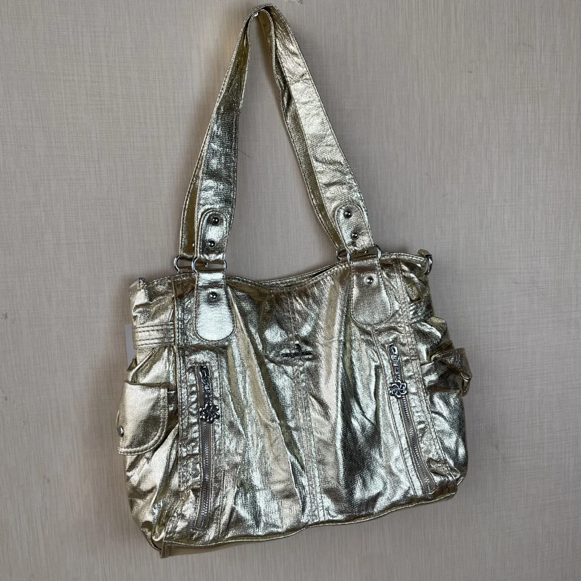 

Оригинальный дизайнерский бренд Retro Spice, специальная металлическая сумка через плечо большой емкости, мотоциклетные сумки через плечо для женщин