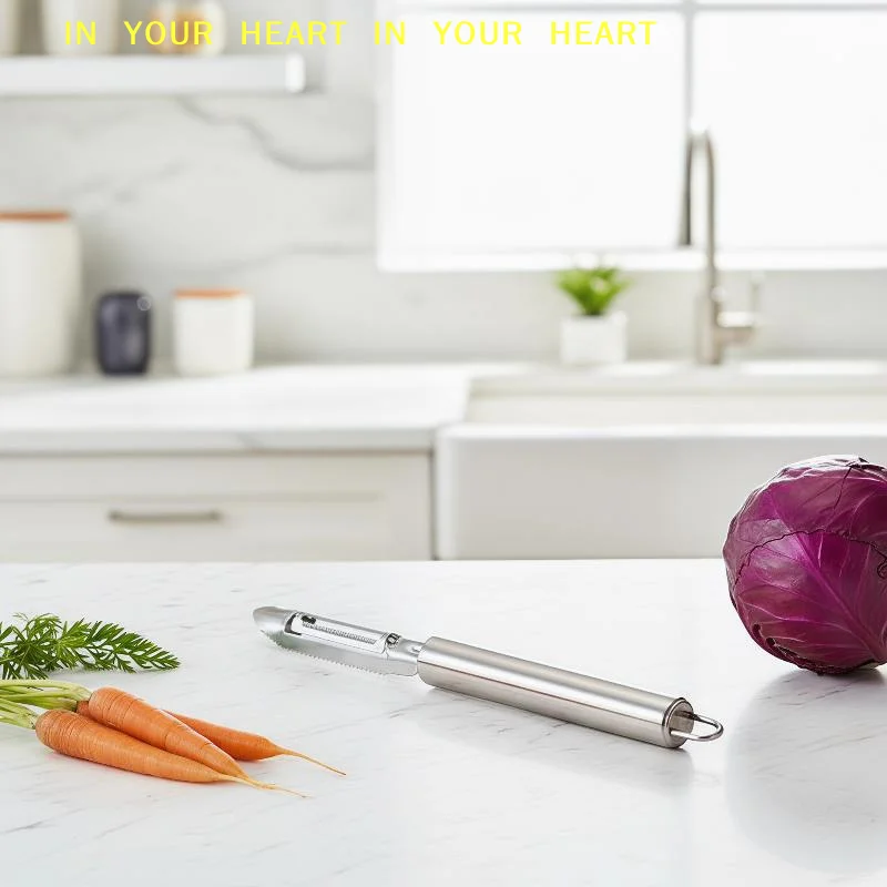 【X】Stainless Steel Vegetable Skinner Time-Saving Efficient All-Purpose Peeler for Potato Fruit Outdoor Picnic Camping