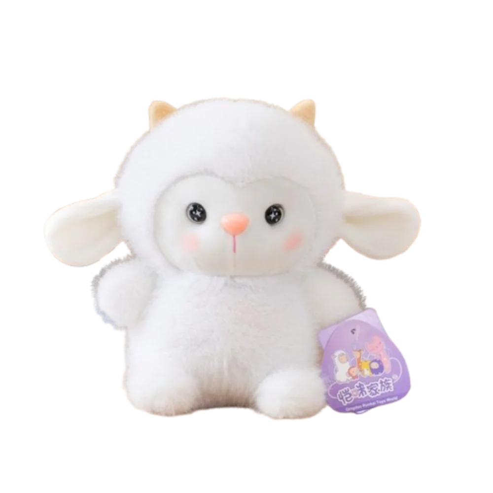 

Розовый кролик Капибара, плюшевая игрушка, Лось, бурый медведь, желтая утка, плюшевая кукла, мультяшная мягкая кукла-кролик, детская кукла на день рождения, Рождество