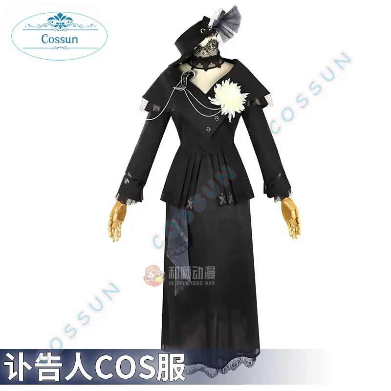 

Game Reverse 1999 Necrologist Cosplay Costume Halloween Carnival Uniform Christmas Role Play Outfits Props Hat