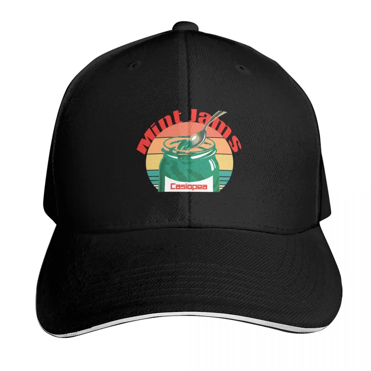 CASIOPEA - MINT JAMS (1982) - Gorra de béisbol casiopea, gorra de golf con cierre a presión, gorra divertida y bonita, gorra de tenis para hombre y mujer