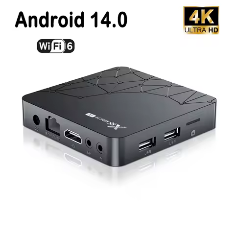 Android 14 TV Box X88 Mini 14 Smart TV Box Support 4K Video Voice Assistant TV Box Wifi 6 Media player Set Top Box