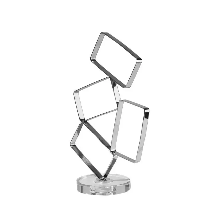 

Modern simplicity, geometric art ornaments model room, TV cabinet display stand, decoration