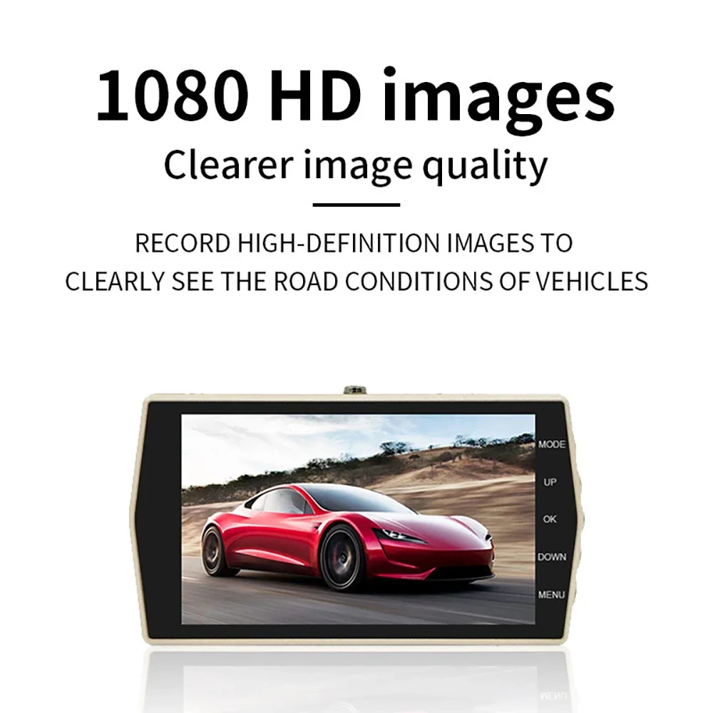 HD 1080P داش كام جهاز تسجيل فيديو رقمي للسيارات كاميرا مركبة محرك مسجل فيديو الصندوق الأسود السيارات داشكام اكسسوارات السيارات مسجل الرؤية الليلية