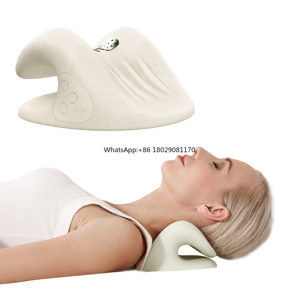 Neck and Shoulder Relaxer Cervical Spine Alignment Chiropractic Pillow Cervical Traction Device