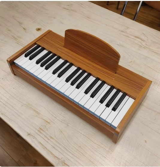 Electronic Organ Play Small Piano Enlightenment Beginner's Introduction Mini Wooden Electronic Piano