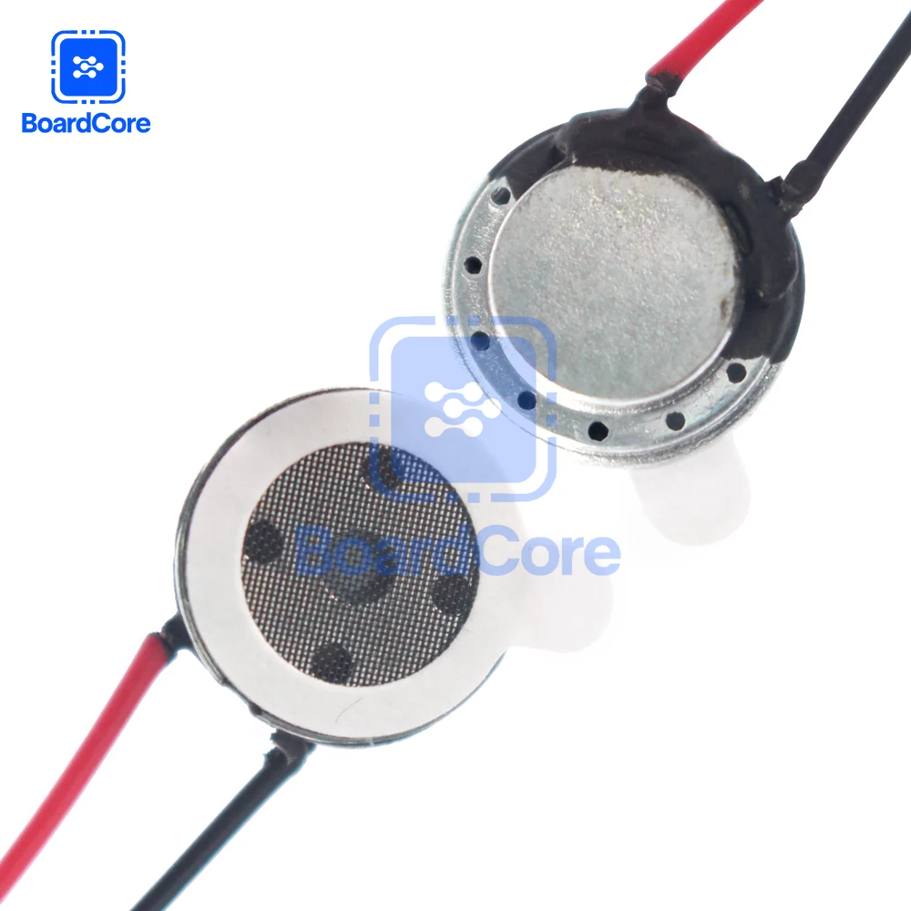 5-20 pièces 10mm haut-parleur 8R 8 Ohm 0.5W Mini haut-parleurs Ultra-minces klaxon pour téléphone portable ordinateur bricolage réparation
