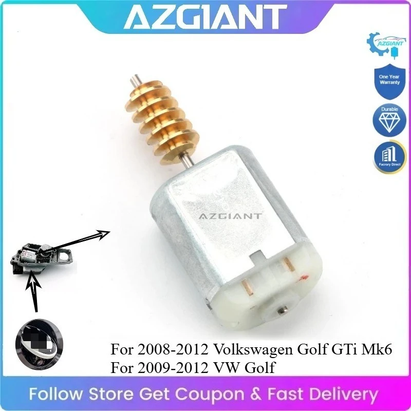 

AZGIANT Car Rear Trunk Badge Reverse Camera Mechanism Motor for 2009-2012 VW Golf OEM Brand New Fitment Ensures Parking Safety