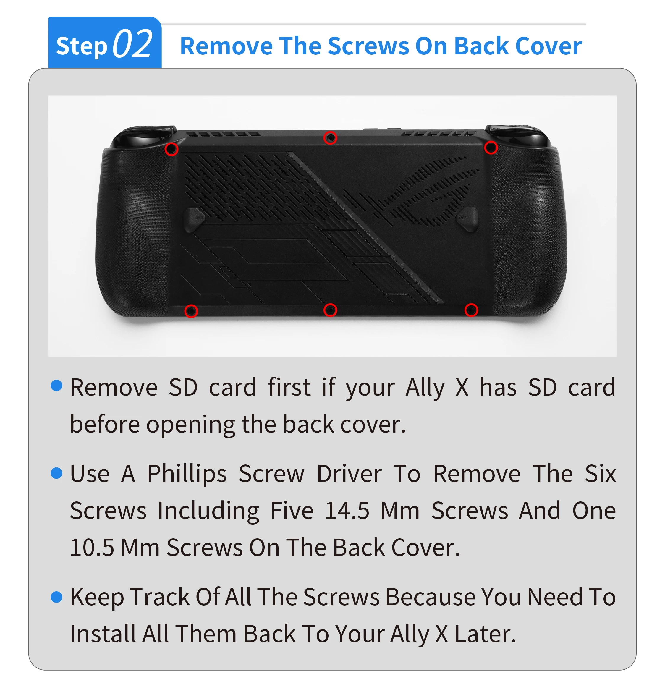 Gulikit RG01 Moduł joysticka elektromagnetycznego dla ROG Ally X Hall Effect Joystick Analog Thumbstick Upgrade Replacement — zdjęcie produktu 5