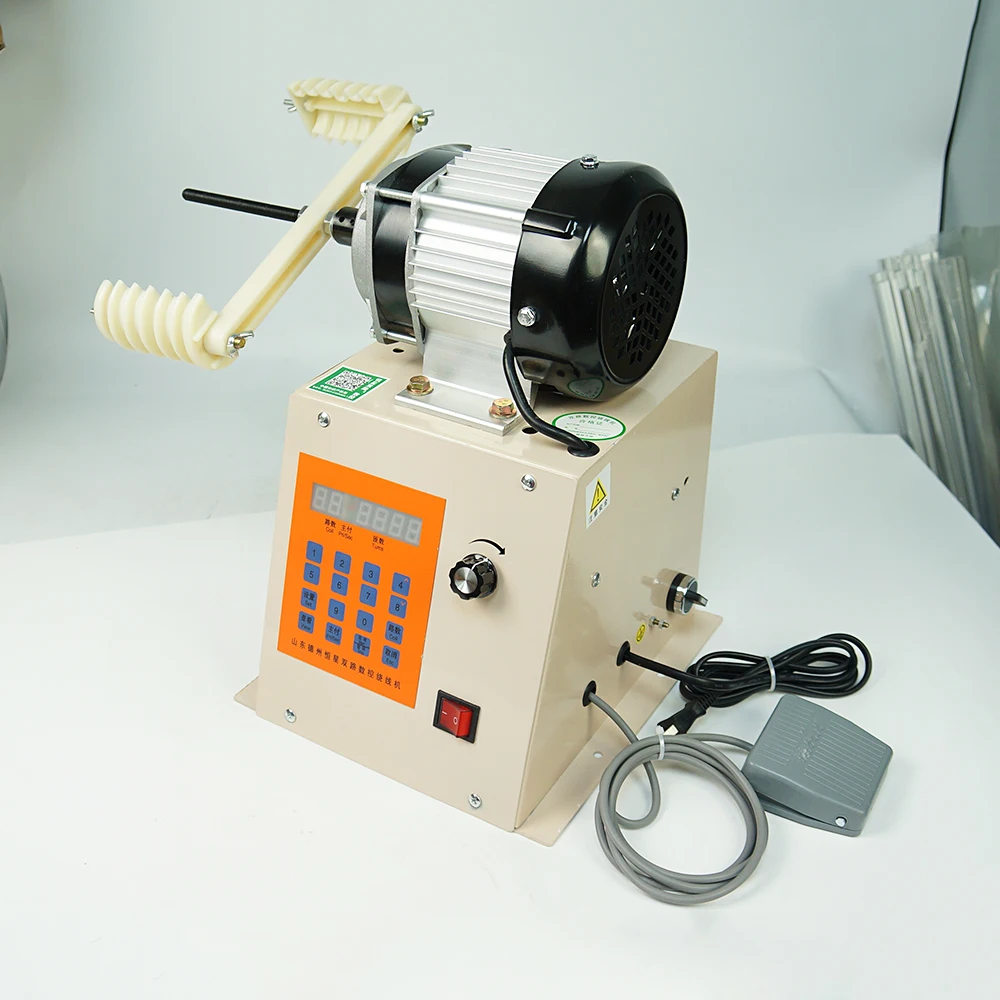 LY810 Computer Automatic Coil Winder for 0.03-1.2mm wire LY820 Winding Machine for 0.2-3.0mm 800W Wire Repairing Winding Tool