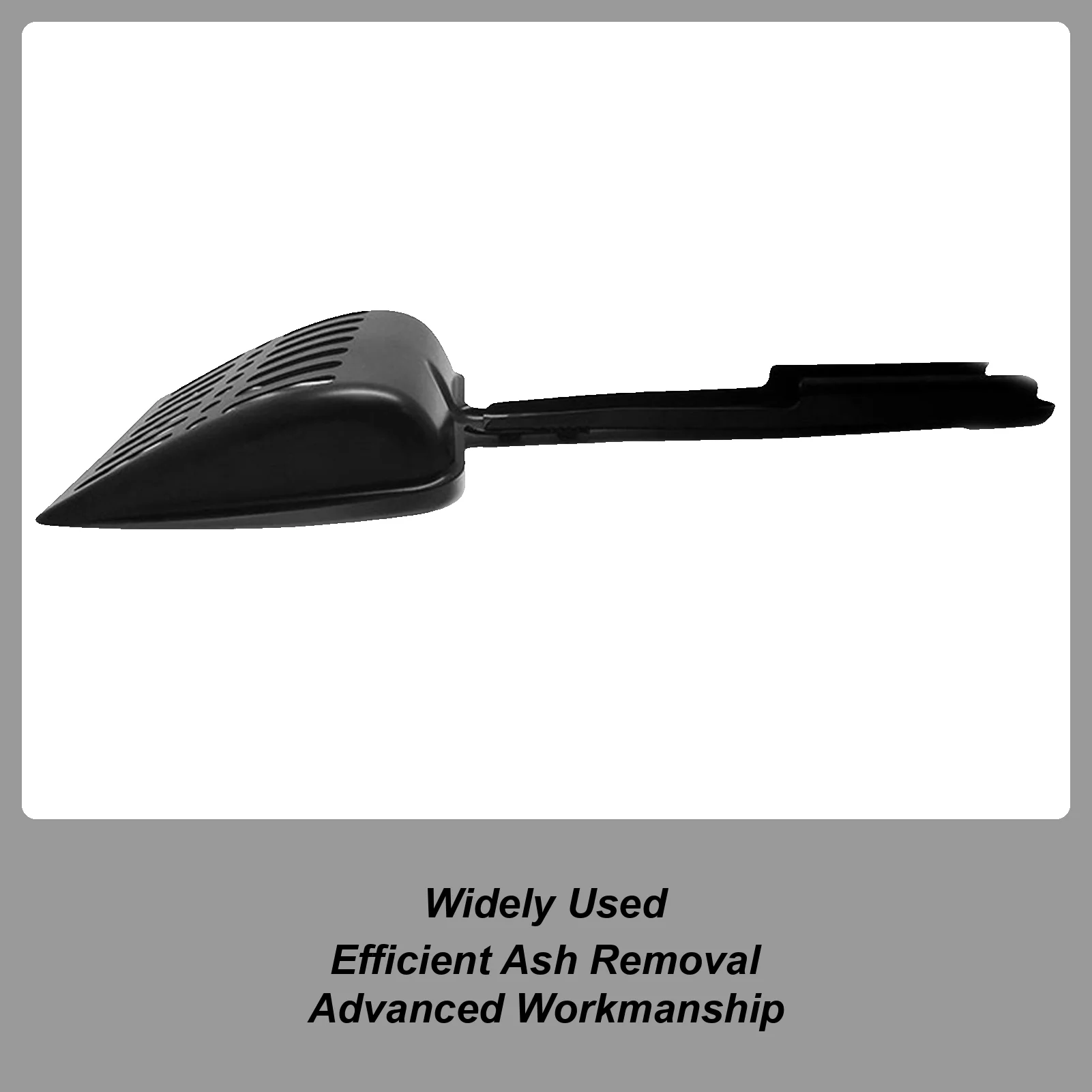 

Fireplace Shovel Tool Metal Fireplace Ash Sifter Heat Resistant Grill Tools Portable Grilling Supplies for Outdoor BBQ Grills