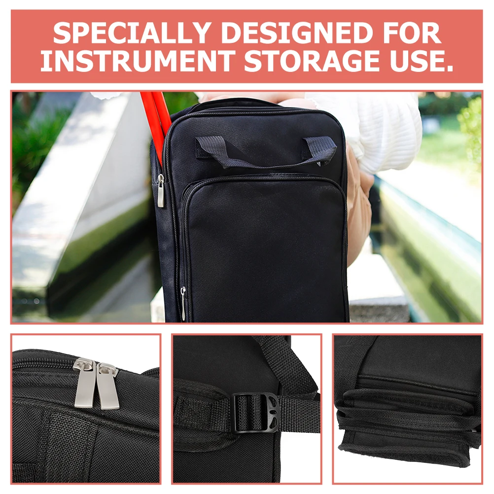 

Drum Stick Waterproof Bag Drumstick Storage Case Mallet Bags for Drumsticks Cotton and Mallets