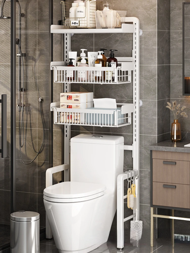 Pull-out Toilet Smart Toilet Storage Rack Floor Smart Toilet Top Storage Rack