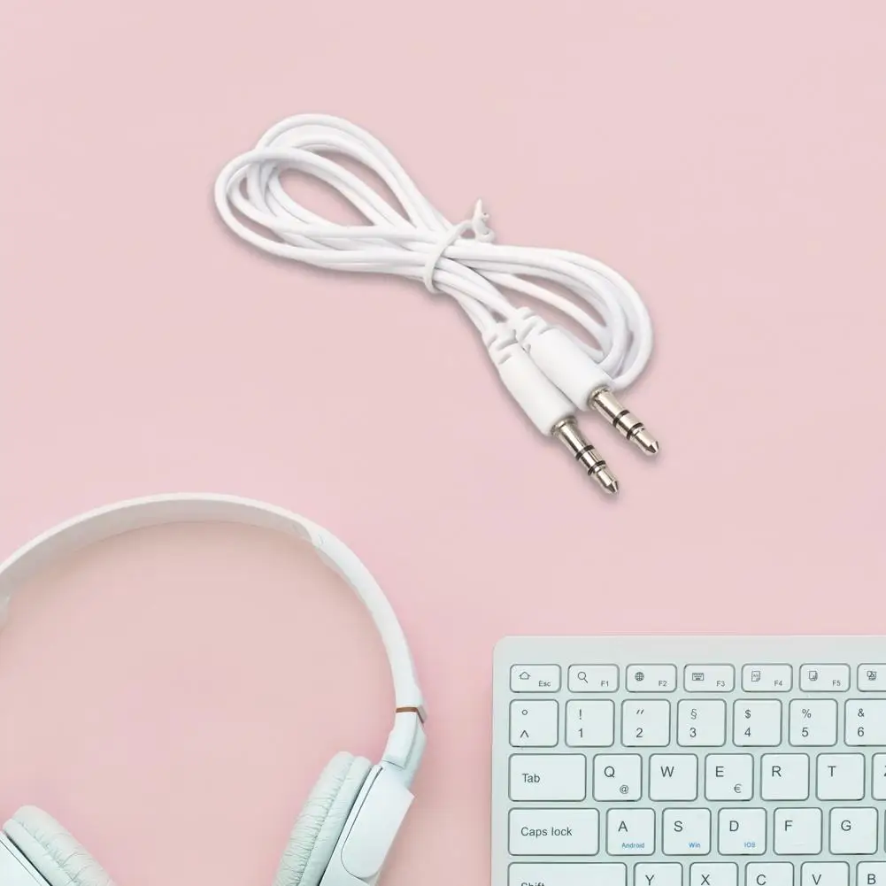 Cable auxiliar Jack de 3,5mm a 3,5mm, Cable de Audio macho a macho, reducción de ruido, antiinterferencias, Audio estéreo