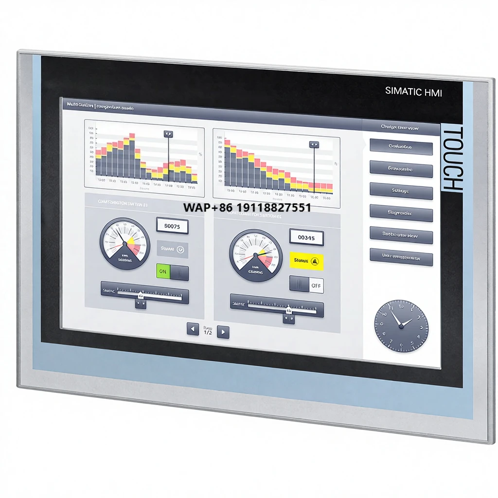 Brand New Original Industrial Automation 6AV2124-0QC02-0AX1 TP1500 Comfort Panel Touch Operation HMI Touch Screen in Stock