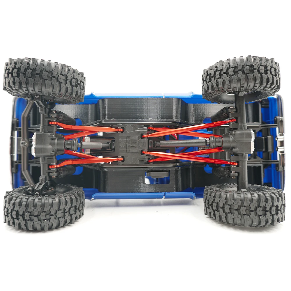 Yeahrun 8pcs Metall erhöhte Glieder stange für 1/18 TRX-4M k10 High Trail RC Crawler Autoteile