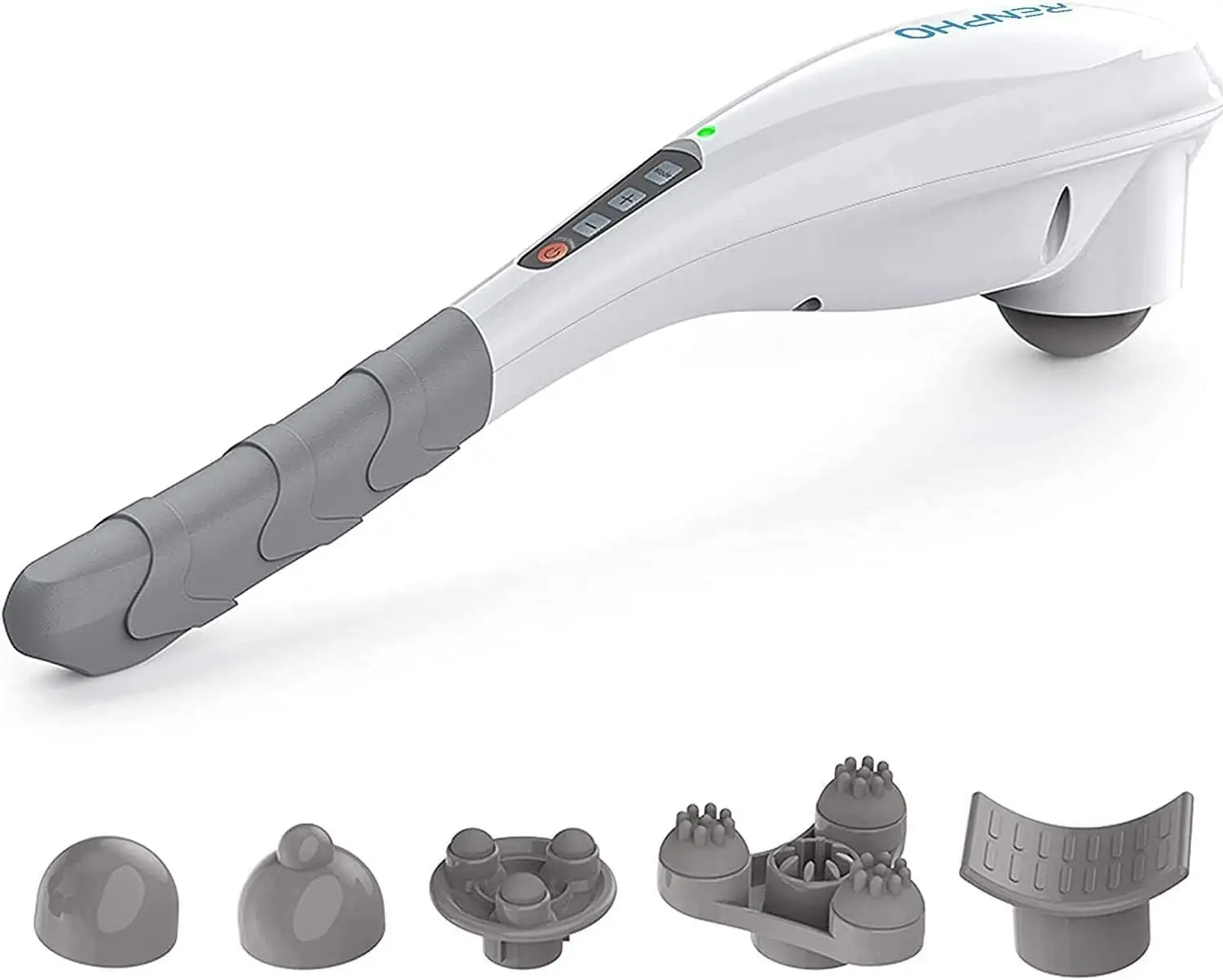 

Rechargeable Cordless Handheld Massager for Neck, Shoulder, Back, Leg & Foot Relief - Perfect Gift