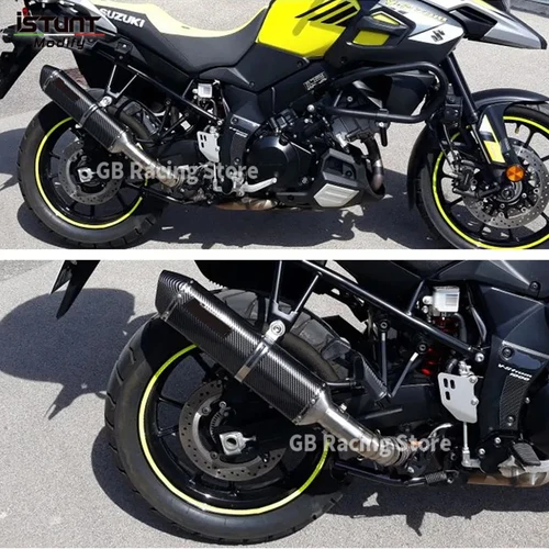 Imagen 2 del producto Silenciador de Escape para motocicleta, tubo de enlace medio para Suzuki V Strom 1000 2014 - 2019 Vstrom 1050 2020-2021 DL 1000 Vstrom, DL1000