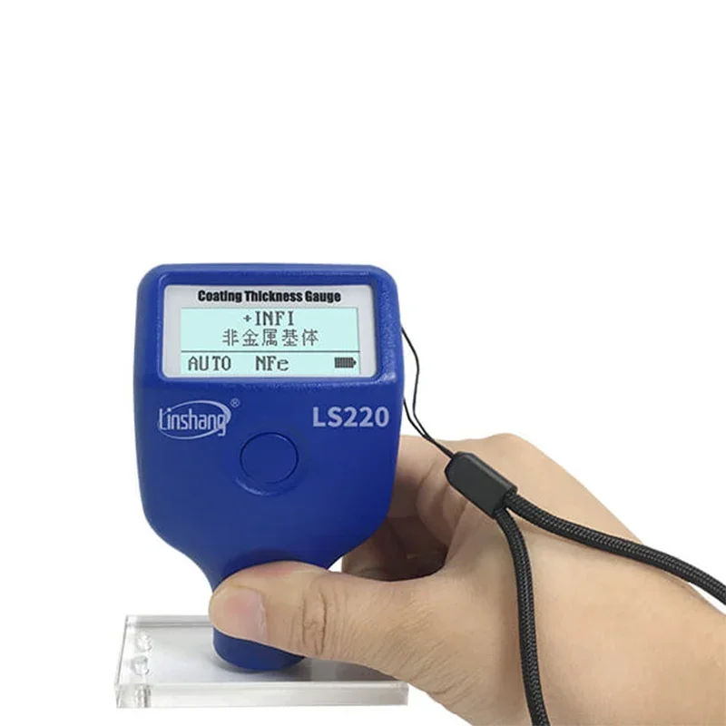 Coating Thickness Gauge Automotive Paint Meter for 2000um Ferrous Non-ferrous Automobile Car Dry Film Test