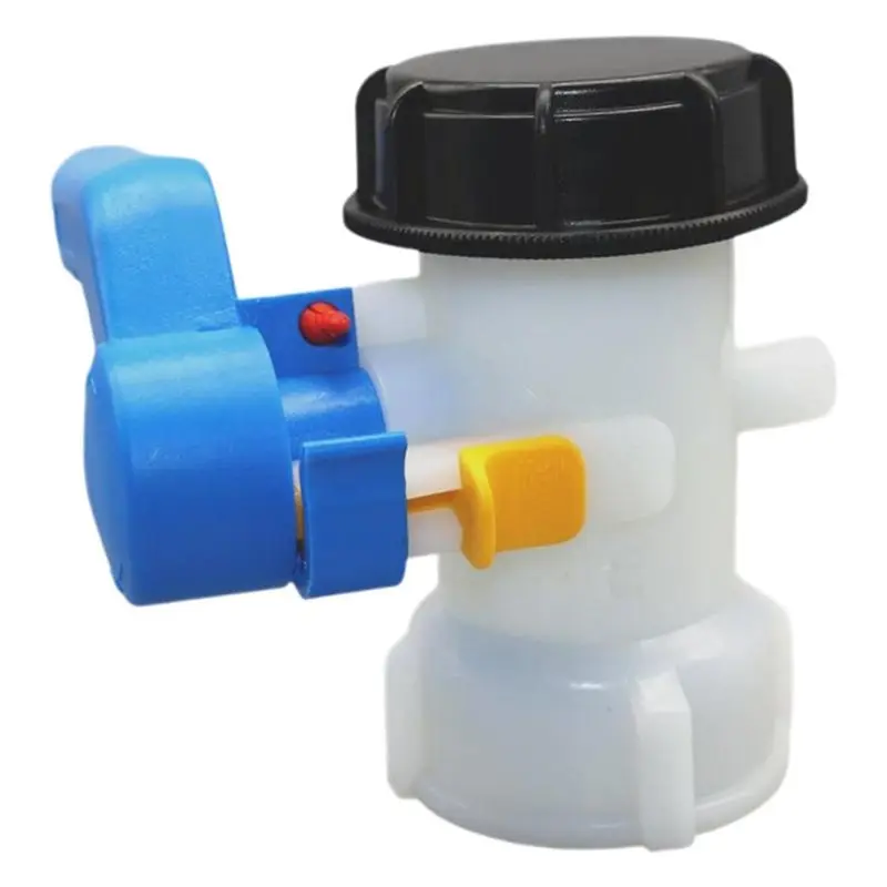 Exquisite-For 1000 Liter Tote Tank Compatible Heavy Duty Butterfly Valve, Industrial Liquid Transfer Valve For IBC Containers& S
