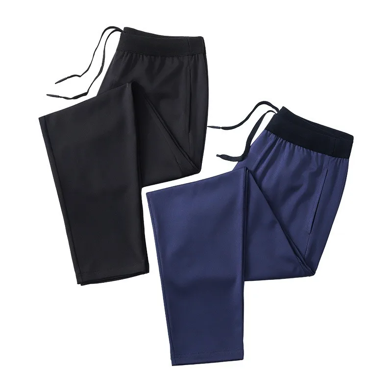 

Мужские спортивные брюки на флисовой подкладке, свободного кроя, быстросохнущие, для тренировок в спортзале, модные