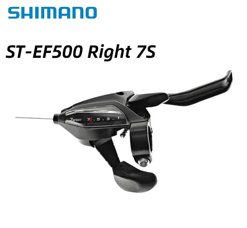 Shimano ST-EF500 Shifter 3s 7s 8s EZ FIRE PLUS Brake Lever 21speed 24speed With Window MTB Mountain Bike Cycling Part