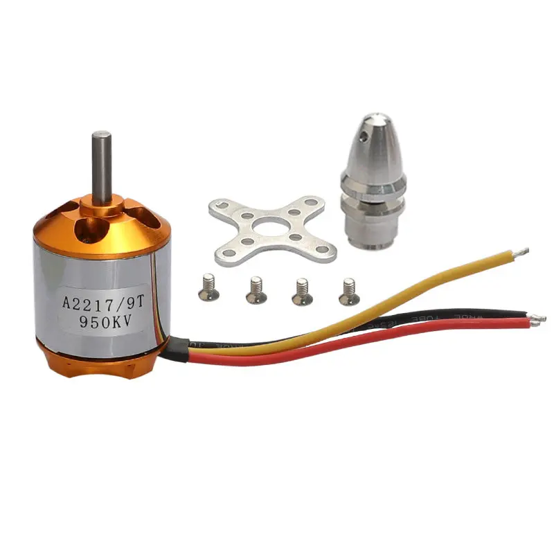 Motor Brushless KV950 100 1250 1500 2300 para Aeromodelos, Motor de Alta Potência Resistente a Altas Temperaturas