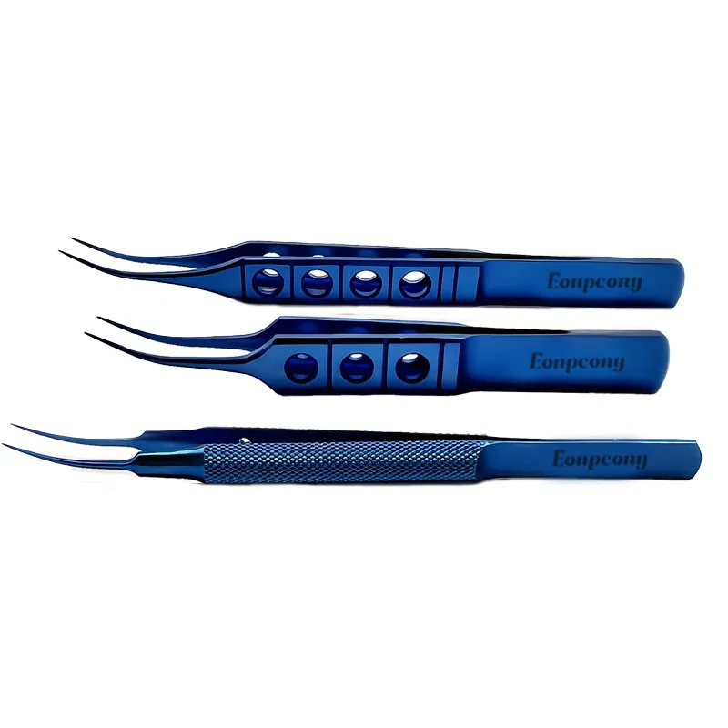 Tying Forceps Curved Shafts Suture Forceps Mcpherson Tying Forceps CastroviejoTying Forceps Ophthalmic Surgical Instruments