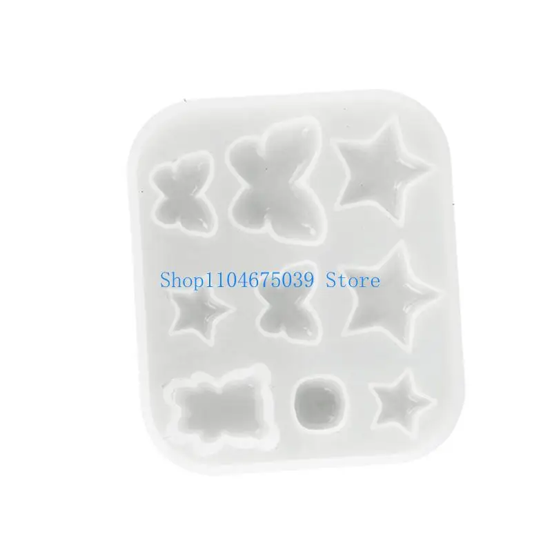 5ASD Craft Supplies أقراط أنيقة فريدة من نوعها مع ملحق محمول لقالب السيليكون متعدد الاستخدامات لمحبي المجوهرات الاستخدام اليومي #2