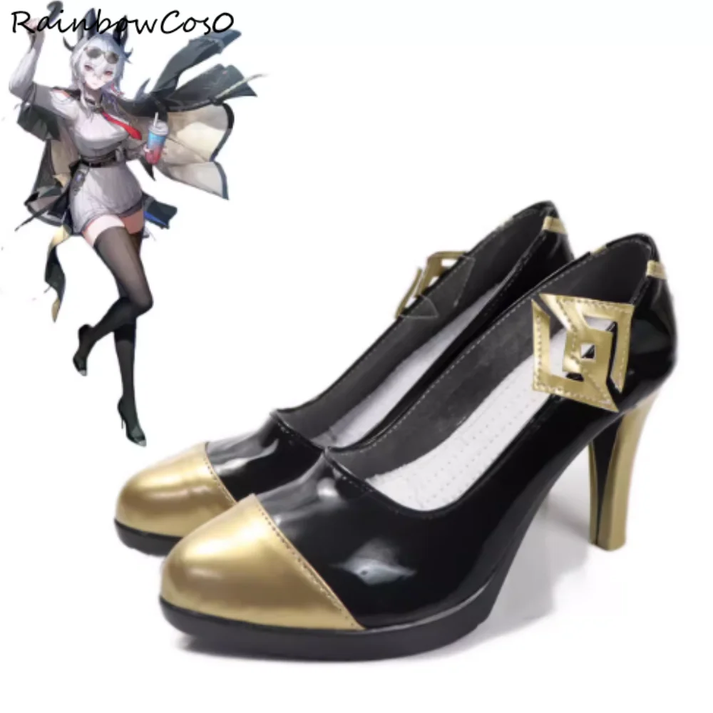 

Zani Rinascita Wuthering Waves Cosplay Shoes Boots Game Anime Halloween Christmas RainbowCos0 W5497