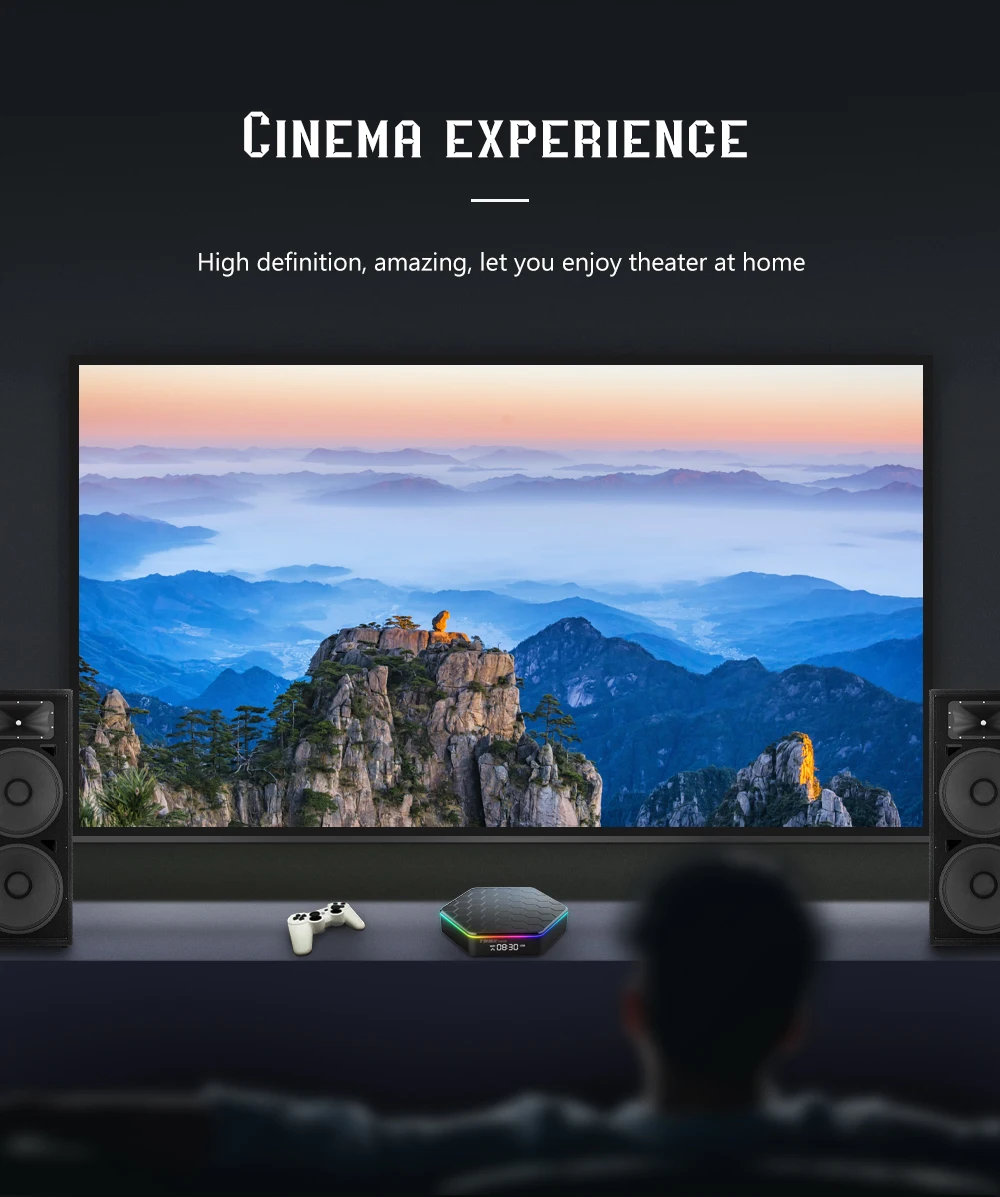 Android 12 T95Z Plus Smart Tv Box 6K DÉCODAGE 2.4G/5G BT5.0 WIFI6 Voix 3D 16G 32G 64G 128G HDR10 4K60FPS Décodeur Lecteur multimédia