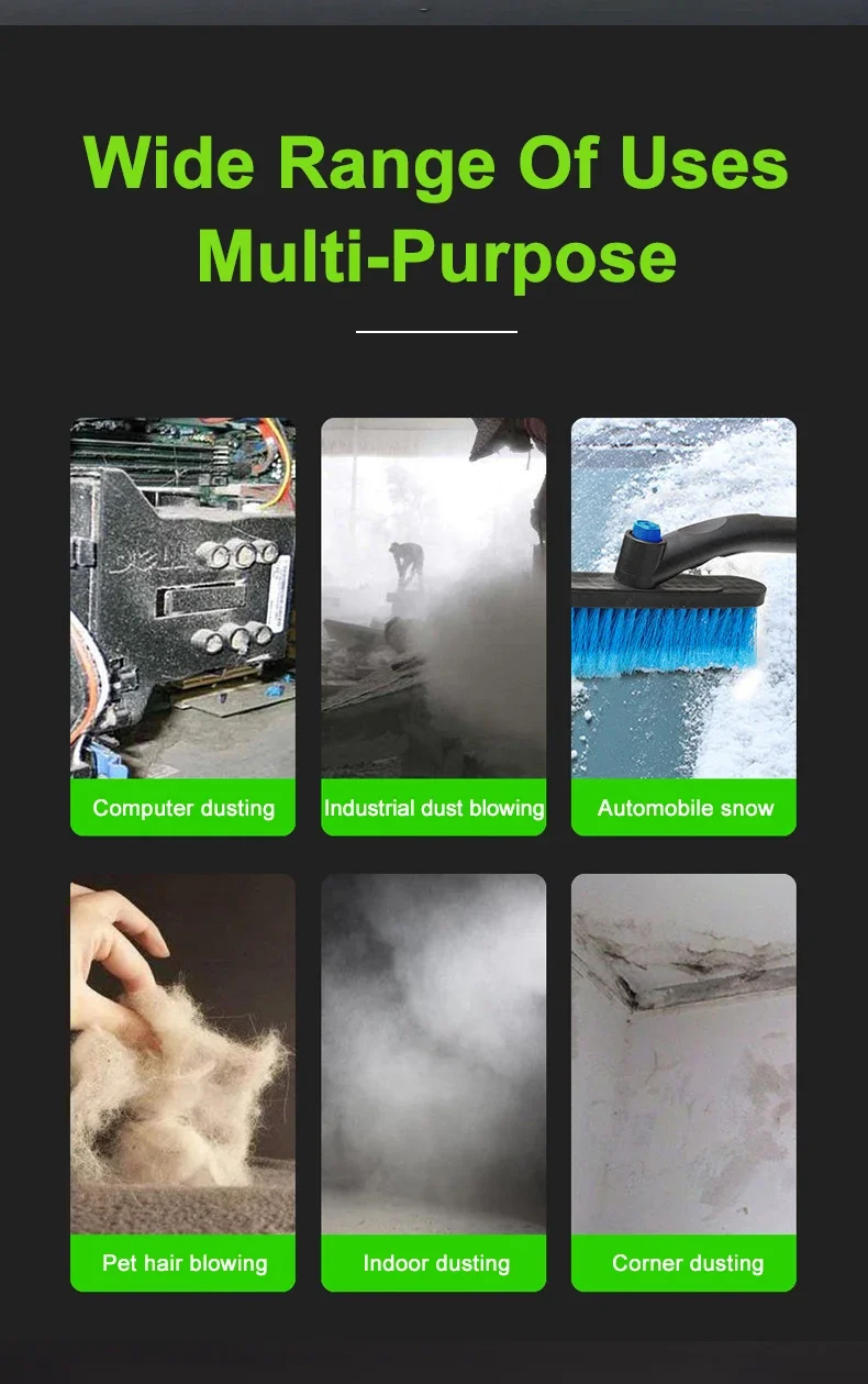 EAFC Vielseitiges Luftpistolen-Werkzeug: EAFC Violent Air Gun zum Blattschneesentfernung und Staubreinigung, 21-V-Batterie, stufenlose Geschwindigkeit – Detail 2