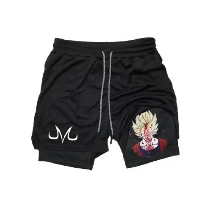 2024Cartoon gym male and female cartoon print gym high-quality fitness running pants fashion casual